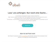Tablet Screenshot of fotobuch.albelli.de