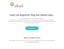 Tablet Screenshot of fotoboek.albelli.nl